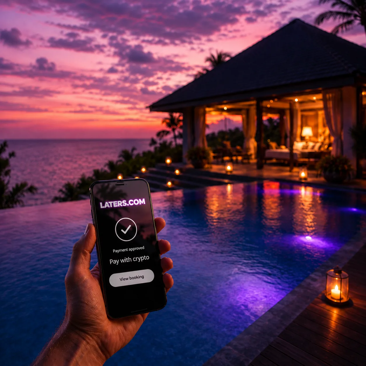 Pay for flights with stablecoins and cryptocurrency